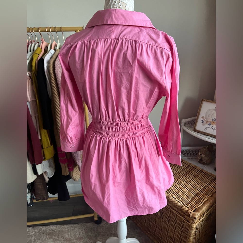 Zara Pink Mini Dress - Picture 4 of 7